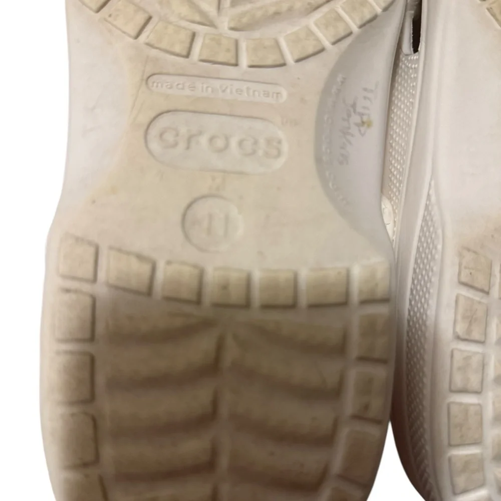 CROCS White Men Clogs in new condition